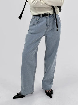 Adore Semi-Wide Denim Pants