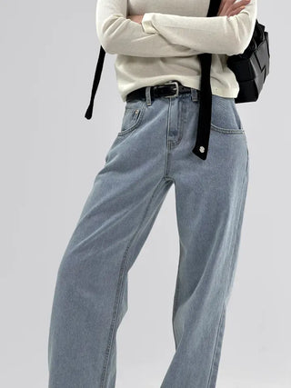 Adore Semi-Wide Denim Pants