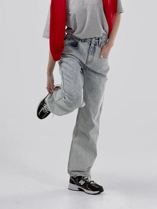 Adore Semi-Wide Denim Pants