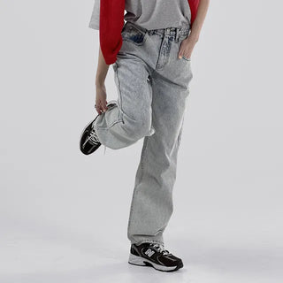 Adore Semi-Wide Denim Pants