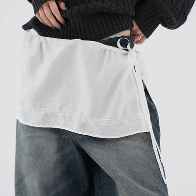 Iro Flat Layered Wrap Skirt
