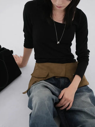 Roa Slim U-Neck T-Shirt