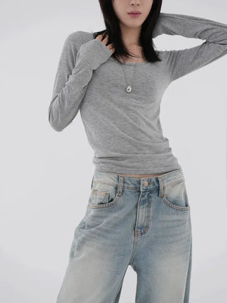 Roa Slim U-Neck T-Shirt
