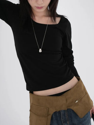 Roa Slim U-Neck T-Shirt