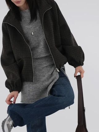 Kana Modern Check Jacket