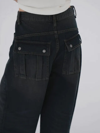 Forty Vintage Wide Denim Pants