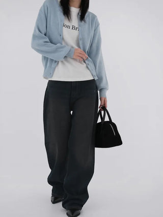 Forty Vintage Wide Denim Pants