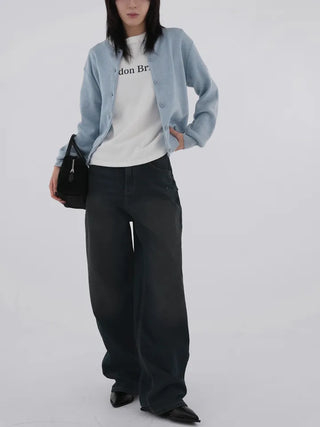 Forty Vintage Wide Denim Pants