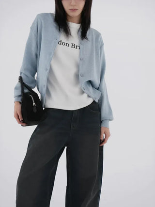 Forty Vintage Wide Denim Pants