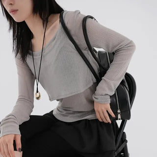 Dianel Double Layer T-shirt