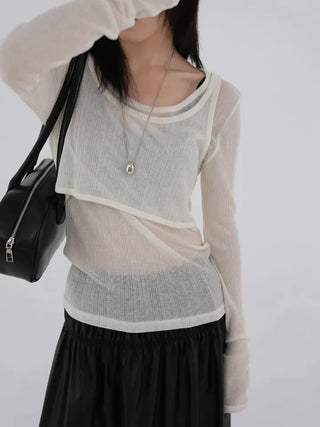 Dianel Double Layer T-shirt