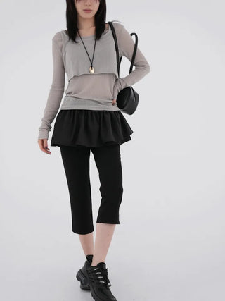 Dianel Double Layer T-shirt