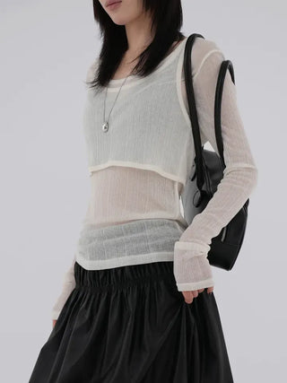Dianel Double Layer T-shirt