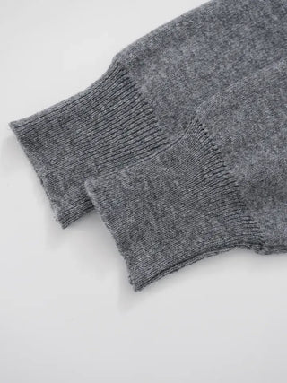 Miyu Basic Collar Button Knit