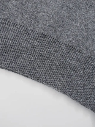 Miyu Basic Collar Button Knit