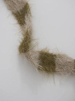 Kira Soft Feather Long Muffler
