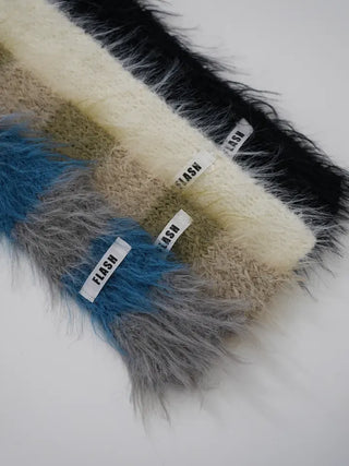 Kira Soft Feather Long Muffler