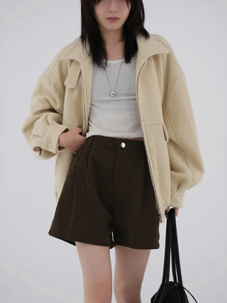 Nearing Crop Fleece-lined Long Sleeve