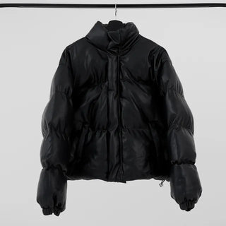 Dacquoise Classic Leather Padded Jacket