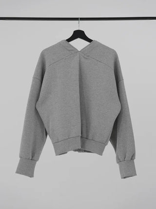 Junie V-neck Fleece-lined Zip-up