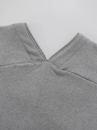 Junie V-neck Fleece-lined Zip-up