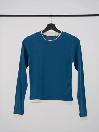 Rain Color Block Layered T-shirt
