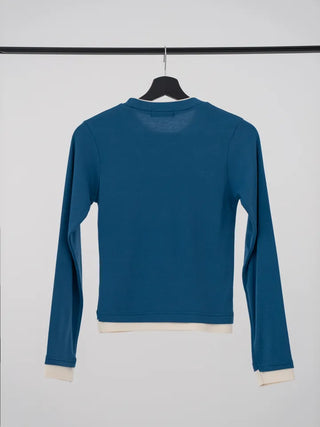 Rain Color Block Layered T-shirt