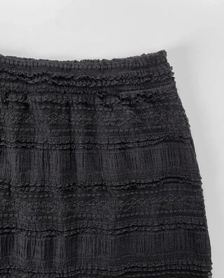 Barnet lace slit skirt