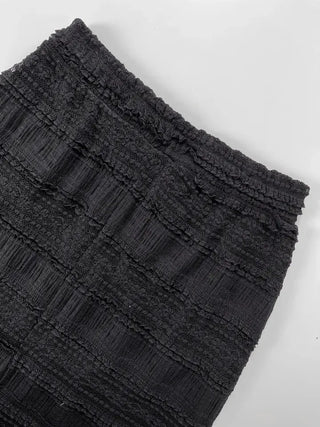 Barnet lace slit skirt
