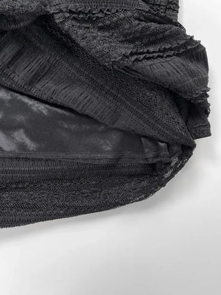 Barnet lace slit skirt