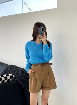 Sana V-neck Wool Knit