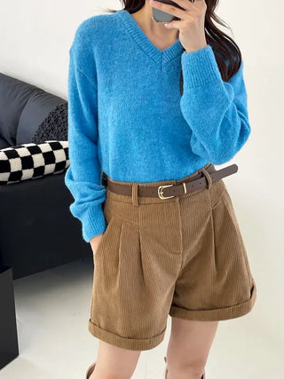 Sana V-neck Wool Knit