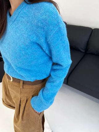 Sana V-neck Wool Knit