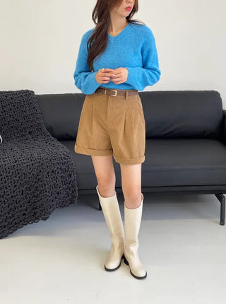 Sana V-neck Wool Knit