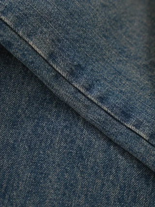 Rico Unique Hip Bag Denim Long Skirt