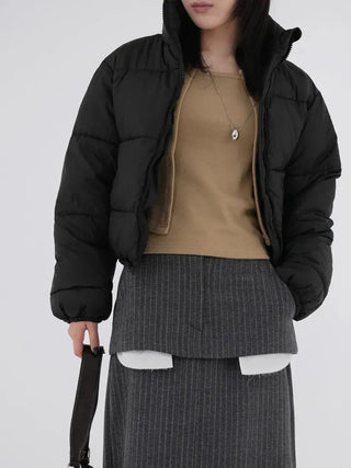 Kina Simple Nuptse Short Padded Jacket