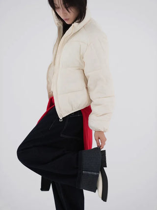 Kina Simple Nuptse Short Padded Jacket