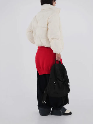 Kina Simple Nuptse Short Padded Jacket