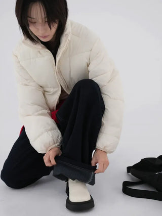 Kina Simple Nuptse Short Padded Jacket
