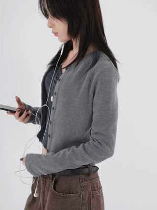 Heyri Cotton Daily Sleeveless & Cardigan