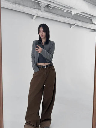 Heyri Cotton Daily Sleeveless & Cardigan