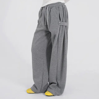 Laura Brushed-Lined Wide Pants