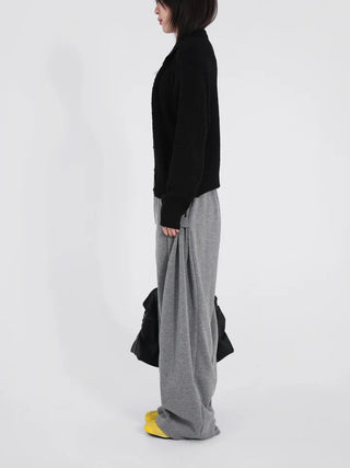 Laura Brushed-Lined Wide Pants