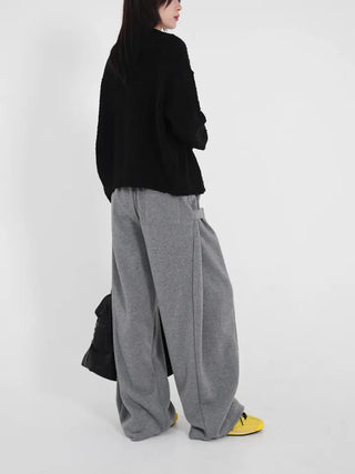Laura Brushed-Lined Wide Pants