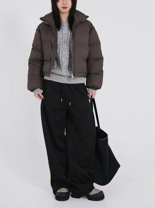 Laura Brushed-Lined Wide Pants