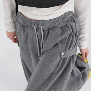 Laura Brushed-Lined Wide Pants