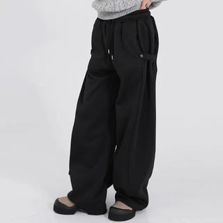 Laura Brushed-Lined Wide Pants