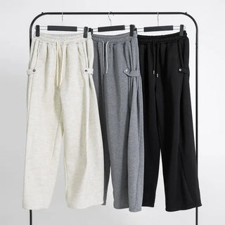 Laura Brushed-Lined Wide Pants