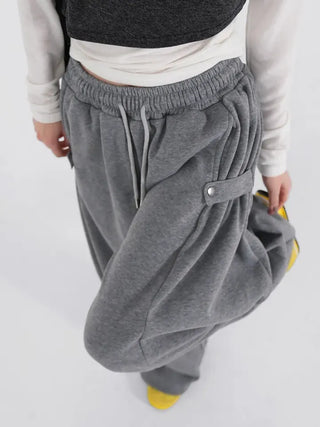 Laura Brushed-Lined Wide Pants