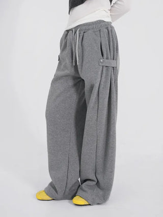 Laura Brushed-Lined Wide Pants